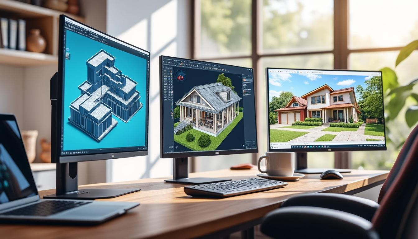 découvrez les meilleurs logiciels pour créer des plans de maison en 3d et réaliser une modélisation réaliste de votre projet immobilier. comparez les fonctionnalités et trouvez l’outil adapté à vos besoins !