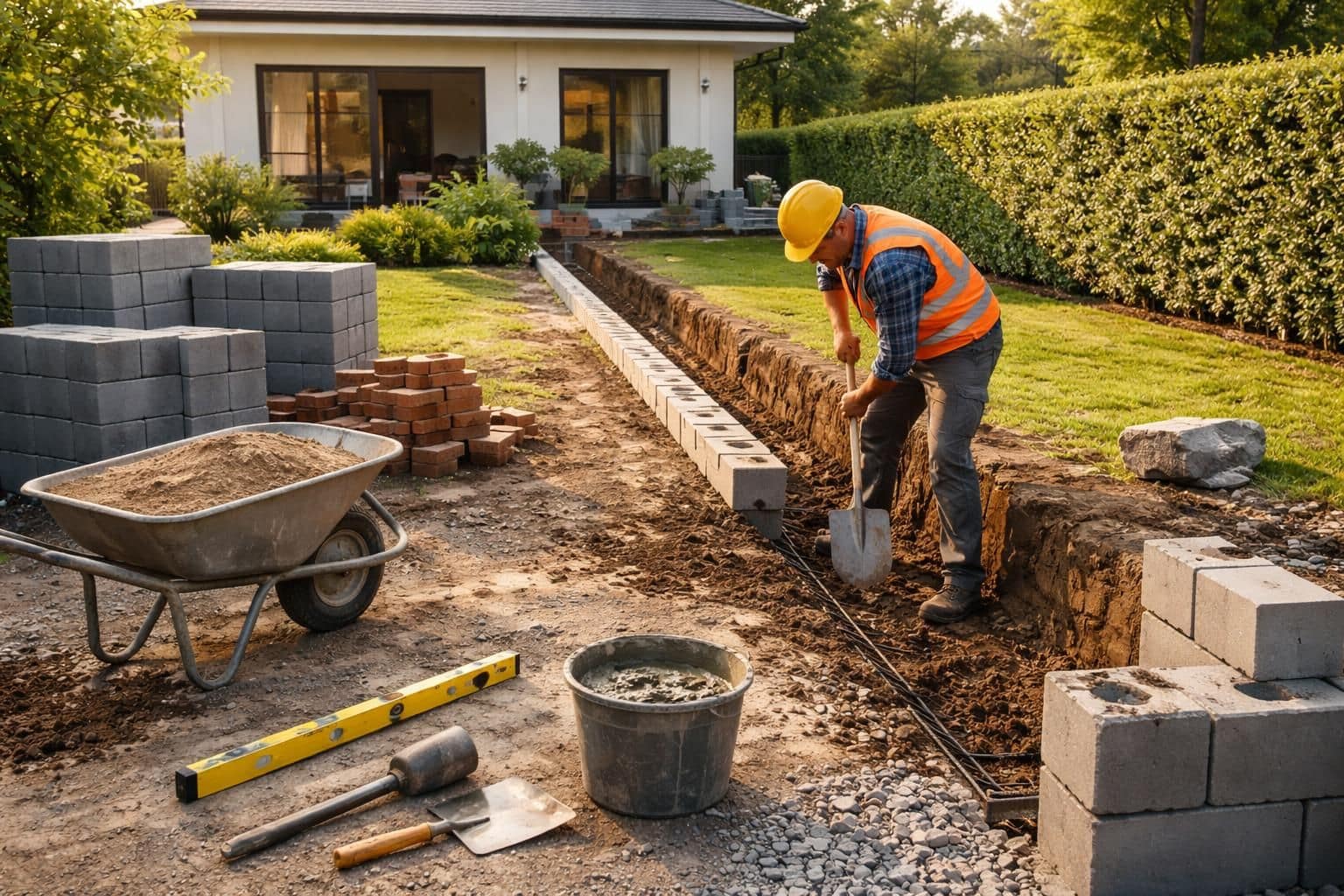 découvrez les étapes essentielles et les conseils pratiques pour construire un mur délimitant votre propriété en toute sécurité et conformité.