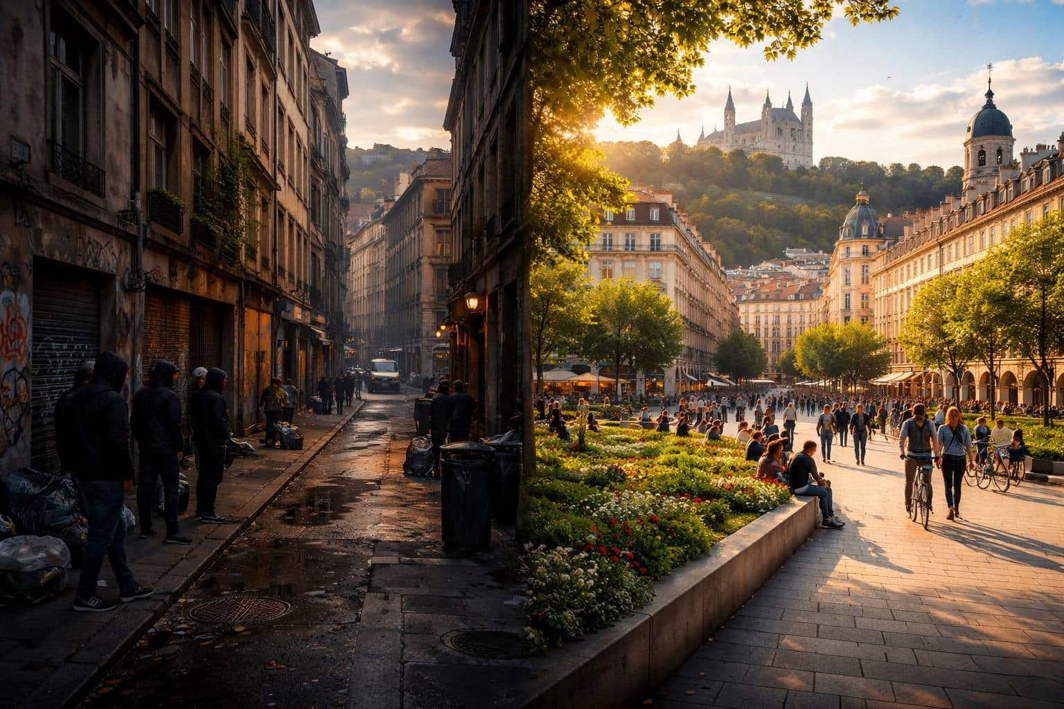 Les conséquences des quartiers qui craignent Lyon sur la perception de la ville