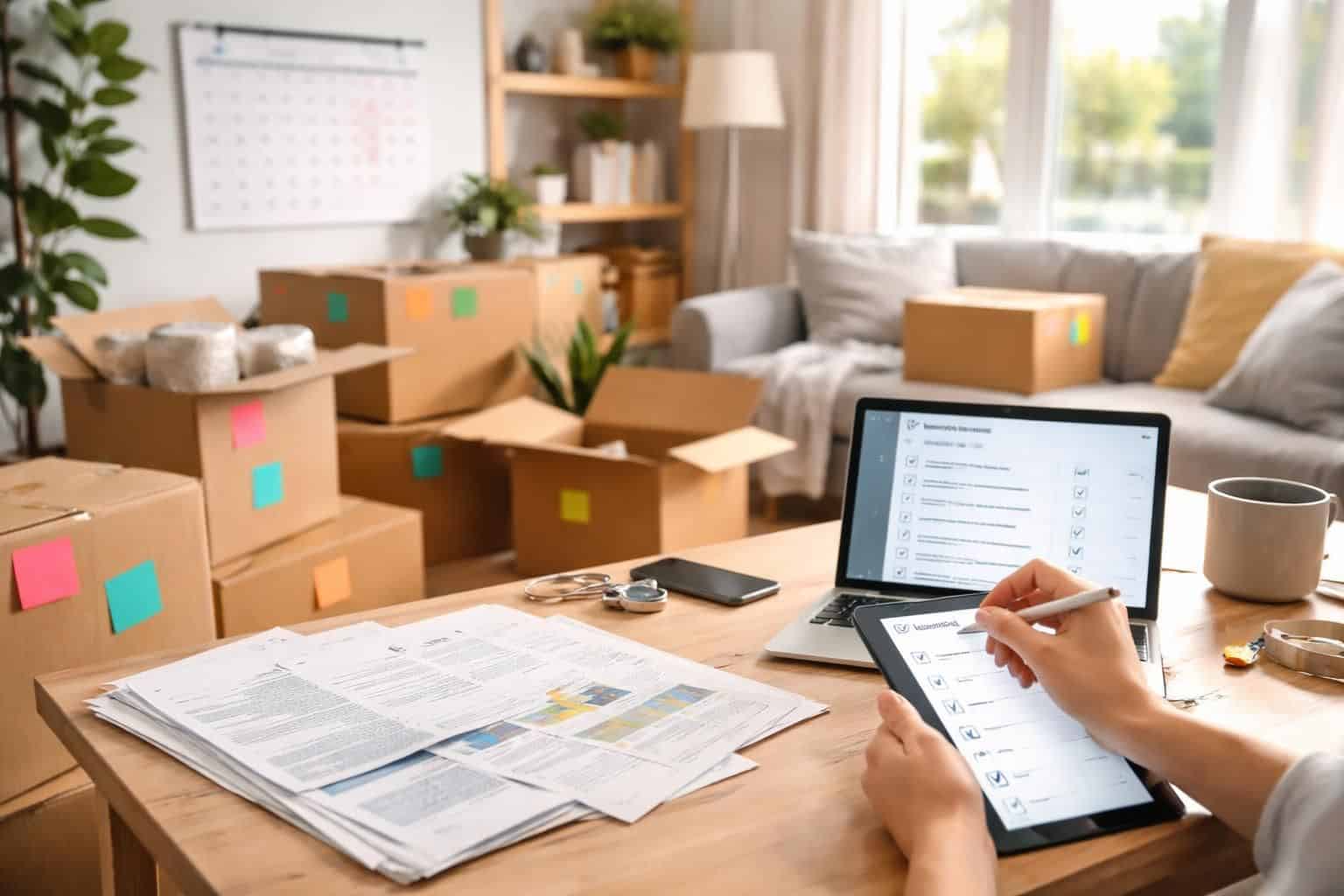 découvrez notre guide complet pour réussir votre déménagement sans stress : toutes les démarches essentielles à effectuer avant le jour j pour ne rien oublier.