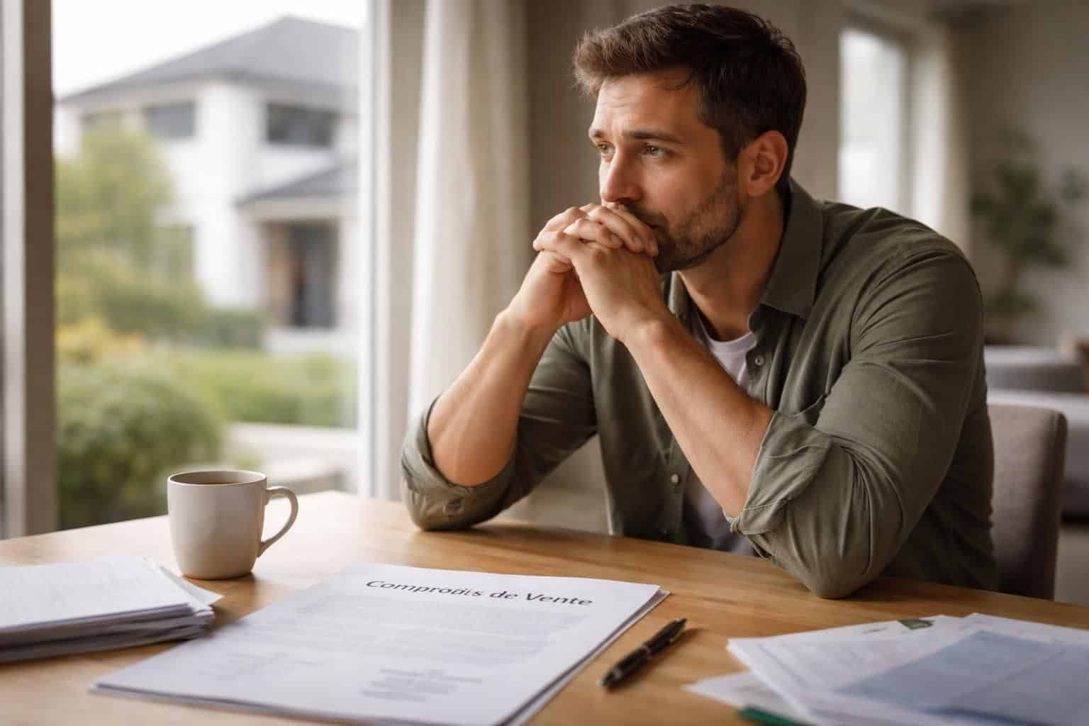 découvrez comment surmonter le regret après avoir signé un compromis de vente et les étapes à suivre pour mieux gérer cette situation.